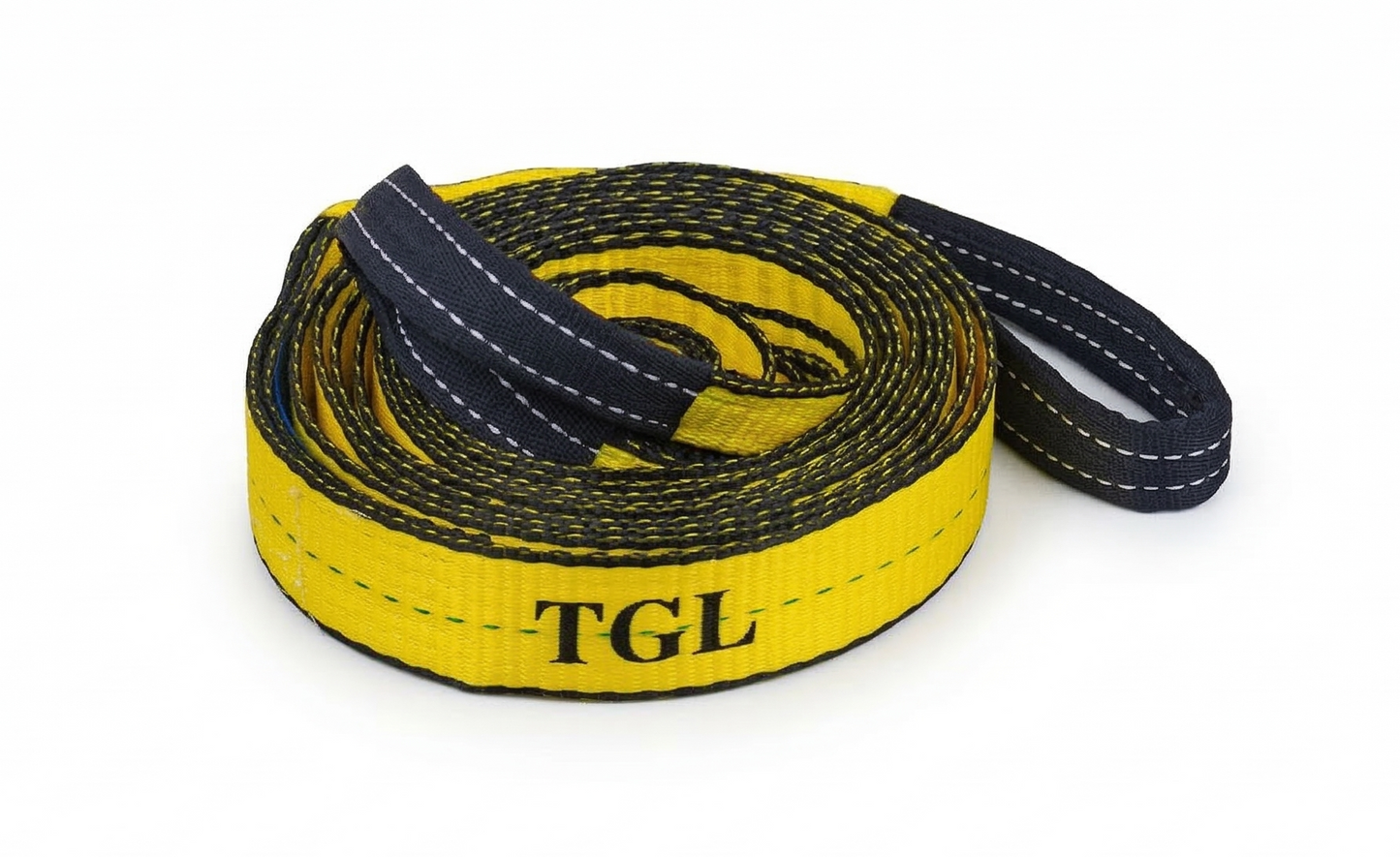 TGL 2 inch, 20 Foot Tow Strap, Tree Saver, Tow Rope Heavy Duty with Reinforced Loops 10,000 Pound Capacity. Compatible with Polaris, Honda, Can-Am ATV, UTV, Side by Side and Other Utility Vehicles.