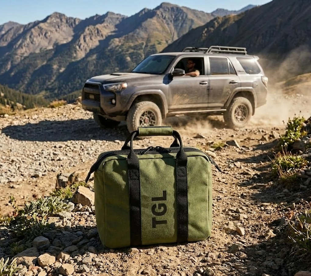 TGL Recovery Gear Bag, Winch Line Dampener. Winch Accessory Bag, Winch Blanket for use with Winch Recovery. Compatible with Jeep Accessories, Ford, Toyota.