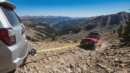 TGL Heavy Duty Tow Strap, 3" x 20', 30,000 lb Break Strength Tree Saver Winch & Recovery Rope, Reinforced Loops - Emergency Strap for Truck, UTV, ATV - Compatible with Jeep Accessories, Ford, Toyota.