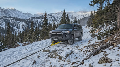 TGL 3 inch, 8 Foot Tree Saver, Emergency Recovery Tow Strap Winch Extension, Pull Strap 30,000 lbs MBS, Reinforced Loop Ends for Truck, UTV, ATV - Compatible with Jeep Accessories, Ford, Toyota