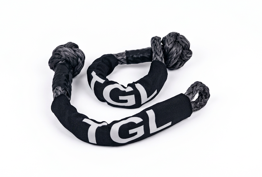 TGL 2-Pack 1/2 inch by 20 inch Recovery Soft Shackles, 45,000 Pound Capacity. Compatible with Jeep Accessories, Ford, Toyota Off Road Vehicles and Truck Accessories.