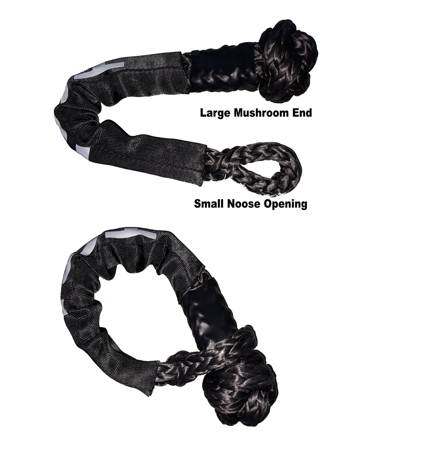 TGL Bridle Strap Recovery Kit includes Heavy Duty Offroad Tree Saver Tow Strap, 2 Recovery Soft Shackle for UTV, ATV, Truck, Car, Jeep, Tractor
