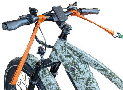 TGL Soft Loop Tie Down Straps - 2300 lb Load Capacity - 4 Pack - Loops for Securing ATV, UTV, Motorcycles, Scooters, Dirt Bikes, Lawn & Garden Equipment, Sails, Anchors