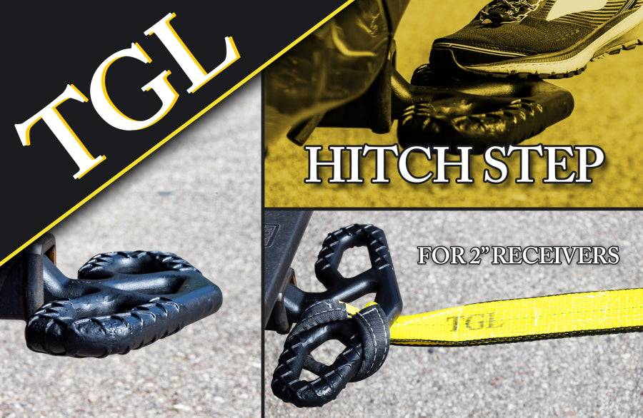 TGL Truck Hitch Step, Trailer Hitch Step, Tow Hitch for 2 inch Receivers
