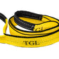 TGL 3 inch, 8 Foot Tree Saver, Tow Strap with D Ring Shackle and 10 Ton Snatch Block