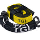 TGL 3 inch, 20 Foot Tow Strap with 2-Pack of 1/2 inch Soft Shackles