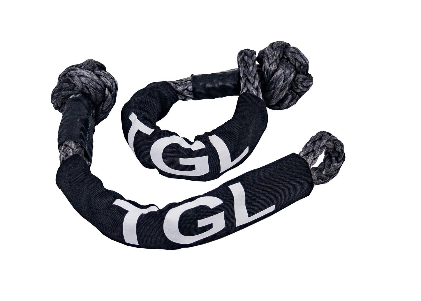 TGL 3 inch, 20 Foot Tow Strap with 2-Pack of 1/2 inch Soft Shackles